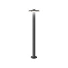 Panzeri Venexia LED Floor Lamp 95 Micaceous Grey