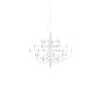 Flos 2097/30 Chandelier - Matte White / Frosted Bulbs