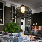 Moooi Emperor Suspended Pendant in Sitting Room