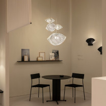 a-emotional light Lea Pendant above dining table