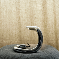 Gubi Aspide LED Table Lamp Lifestyle Chair