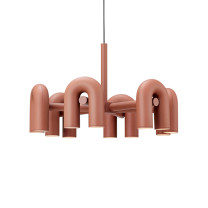 AGO Cirkus Chandelier - Large, Terracotta