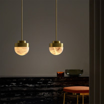 Brass CTO Lighting Lucid Pendants