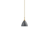 Gubi Bestlite BL9 Pendant Light Small Brass Grey