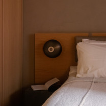 Audo Copenhagen Reverse Wall Light  by Bedside Off
