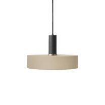Ferm Living Collect Low Socket Pendant Record Black Cashmere