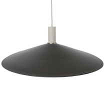 Ferm Living Collect Low Socket Pendant Angle Grey Black