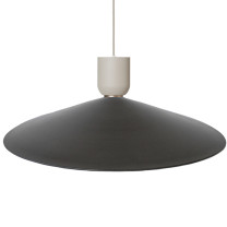Ferm Living Collect Bell Socket Pendant Angle Grey Black