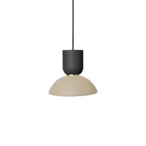 Ferm Living Collect Bell Socket Pendant Hoop Black Cashmere