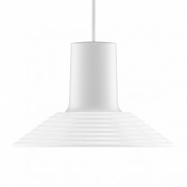 Zero Compose Pendant with Glass Shade Large White White