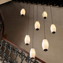 J.Adams & Co Nova Pendant Slim - Cluster from Below