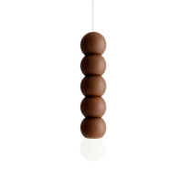 Hollis + Morris Stala Pendant - Large, Walnut