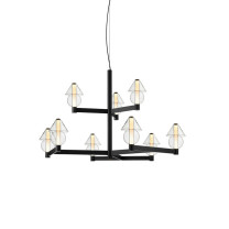 Marset Fragile LED Chandelier CH9 Black