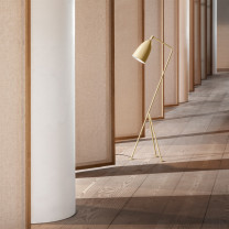 Gubi Grashoppa Floor Lamp Lifestyle Hallway
