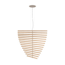 Vibia Rhythm Vertical LED Suspension - Wood