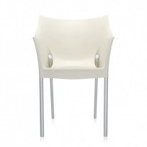 Kartell Dr NO Armchair - Wax white