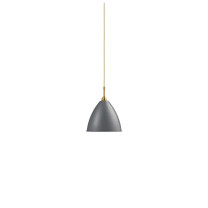 Gubi Bestlite BL9 Pendant Light Medium Brass Grey