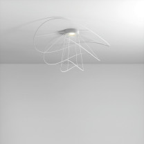 Axolight Hoops LED Ceiling Light White in Situ