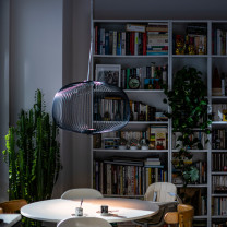 Graphite Foscarini Spokes 3 LED Pendant