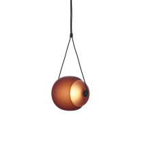 Brokis Capsula LED Pendant Frosted Red