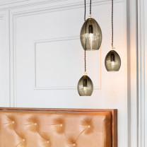 Northern Unika Pendant Grey in Lounge