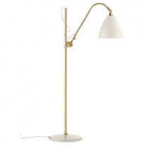 Gubi Bestlite BL3 Floor Lamp Medium Brass Matt Soft White