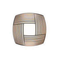 Secto Kuulto 9100 LED Ceiling  Wall Light Black Flat