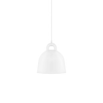 Normann Copenhagen Bell Pendant - White, Small 