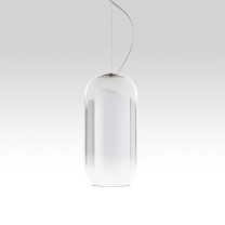 Artemide Gople Suspension Light Silver
