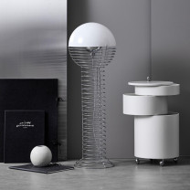 Verpan Wire Floor Lamp in Living Area