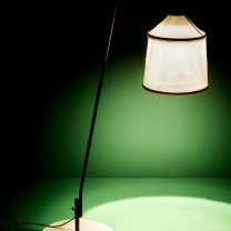 Marset Jaima LED Outdoor Floor Lamp Lifestyle In Situ