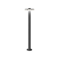 Panzeri Venexia LED Floor Lamp 95 Micaceous Grey