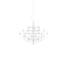 Flos 2097/30 Chandelier - Matte White / Frosted Bulbs
