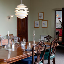 Louis Poulsen PH Snowball White Above Table