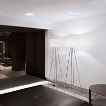 Glass Flos Ray F2 Floor Lamps