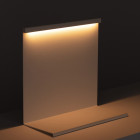 HAY LBM LED Table Lamp Cream White - On