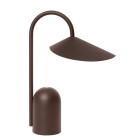  Ferm Living Arum LED Portable Lamp Dark Chocolate