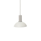 Ferm Living Collect Low Socket Pendant Hoop Grey White