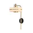 Bert Frank Masina Wall Light 400 Brushed Brass
