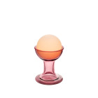 Established & Sons Gelato Table Lamp - Rose, Lit