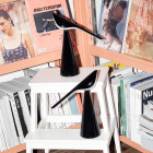 Established & Sons Tiki Portable Lamp Black on Steps