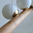 Hollis + Morris Willow Horizontal Pendant Close Up