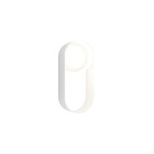 Hollis + Morris Oyster LED Sconce - White
