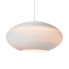Graypants Scraplights Disc Pendant - Large, White