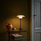 Louis Poulsen PH 2/1 Table Lamp Lifestyle End Table