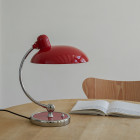 Venetian Red Fritz Hansen Kaiser Idell 6631 Luxus Table Lamp