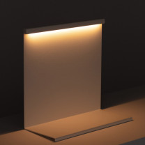 HAY LBM LED Table Lamp Cream White - On
