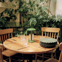 Green Flos Gustave Residential LED Portable Lamp