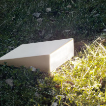 Large White Artemide Cuneo LED Wall Light