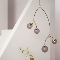 CTO Lighting Ivy - Grey Four